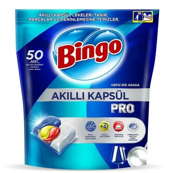 BINGO KAPSUL PRO 50'LI 3611 ürün görseli 1