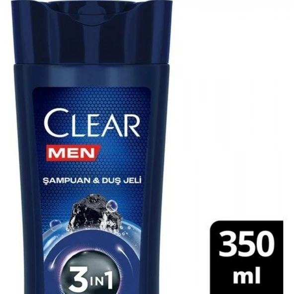 CLEAR  350ML ARINDIRICI KOMUR 3IN1 SAC YUZ VUCUT 3921 ürün görseli 1