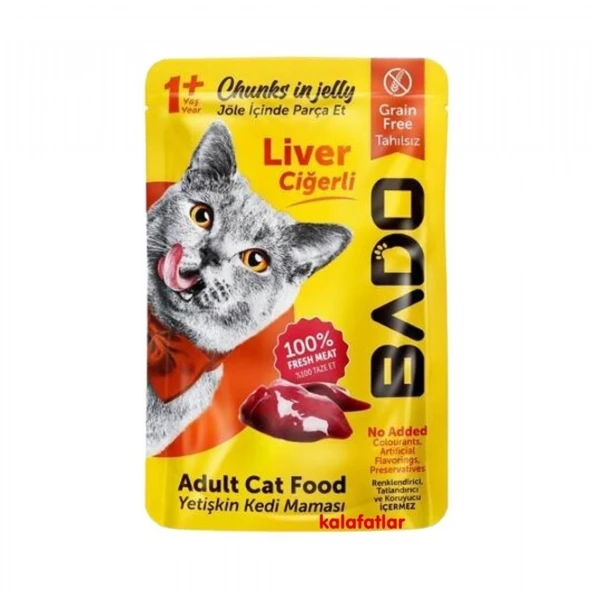 BADO 85GR KEDI YETISKIN YAS MAMA CIGERLI ürün görseli 1