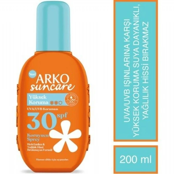 ARKO SUNCARE SPREY SUT 200ML 30+ ürün görseli 1