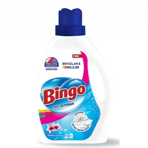 BINGO MATIK SIVI 2600ML RENKLI BEYAZ AMBER 8249 ürün görseli 1