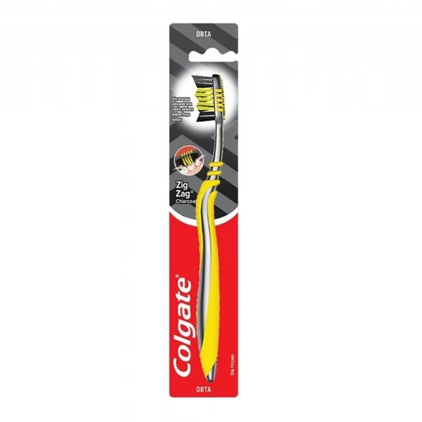 COLGATE DF ZIGZAG ORTA TEKLI CHARCOAL 1318 ürün görseli 1