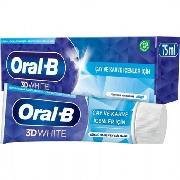 ORAL-B  DIS MAC. 75ML PRO-3D CAY VE KAHVE ürün görseli 1