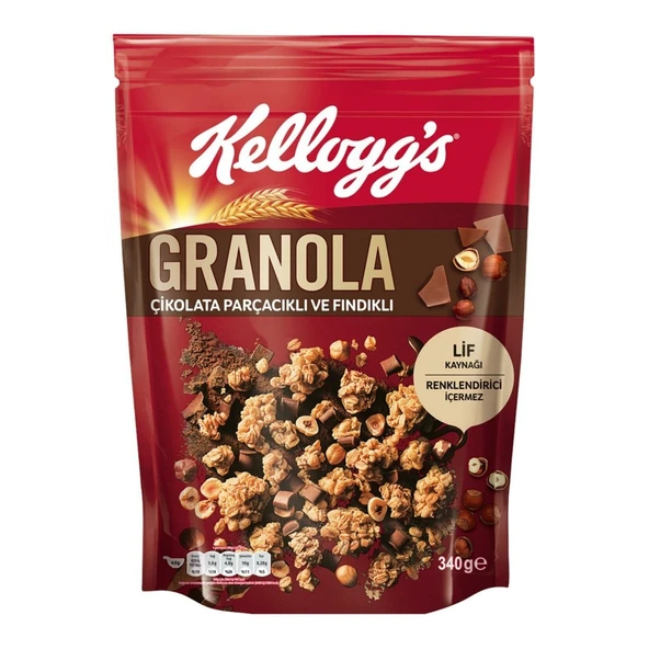 ULKER KELL.GRONALA 340GR CIK.FINDIK 2714-21 ürün görseli 1