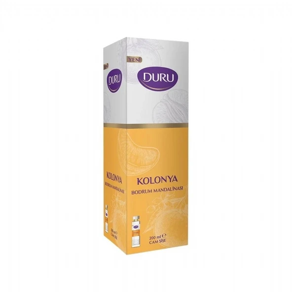 DURU KOLONYA 200ML BODRUM MANDALINA CAM ürün görseli 1