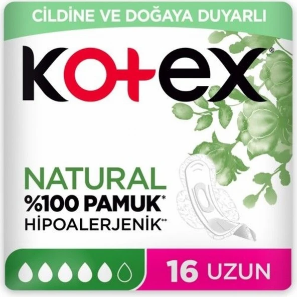 KOTEX ULTRA  NAT. 16'LI UZUN 8517 ürün görseli 1