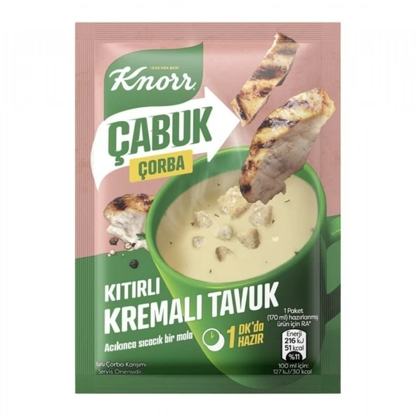 KNORR CABUK C. 18GR KITIRLI KREMALI TAVUK 0880 ürün görseli 1