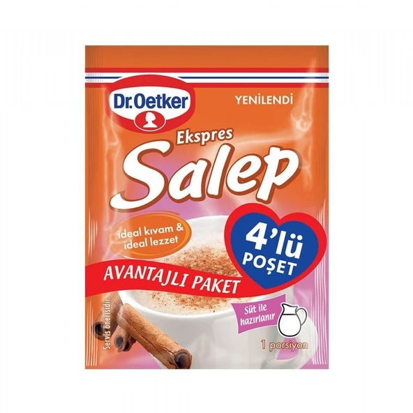 DR. OETKER  SALEP 4X14GR ürün görseli 1