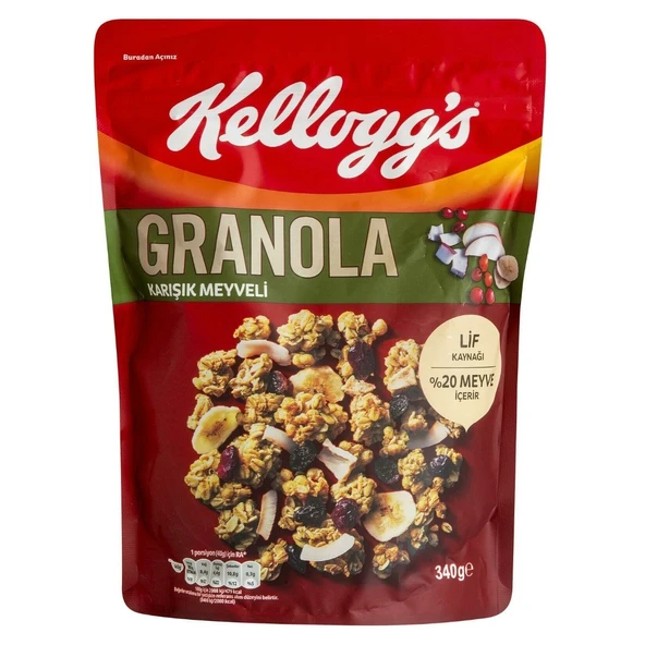 ULKER KELL.GRONALA 340GR KARS. MEYVELI 2714-20 ürün görseli 1