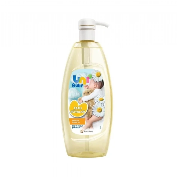 UNI BABY 700ML SAMPUAN TATLI RUYA PAPATYA OZU ürün görseli 1
