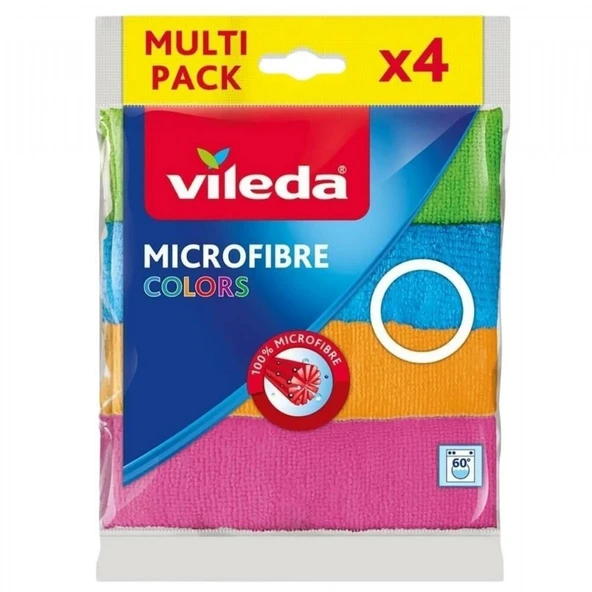 VILEDA MIKROFIBER STYLE 4'LU TEMIZLIK BEZI ürün görseli 1