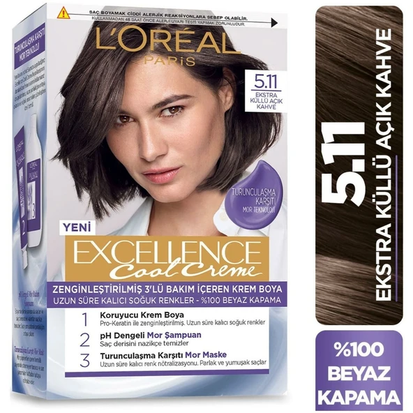 LOREAL EXC.KREM EKS.KULLU ACIK KAHVE 5/11 4700 ürün görseli 1