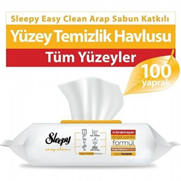 SLEEPY YUZEY TEMIZLIK HAVLUSU 100 LU ARAB SABUNU ürün görseli 1