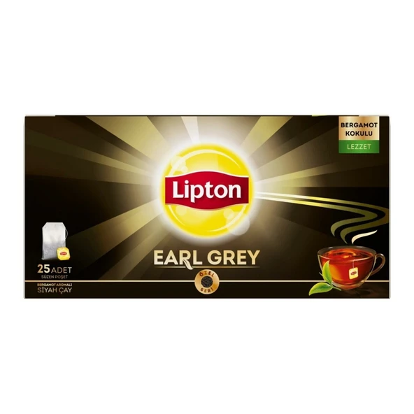 LIPTON EARL GREY 25'LI POSET 50GR 9149 ürün görseli 1