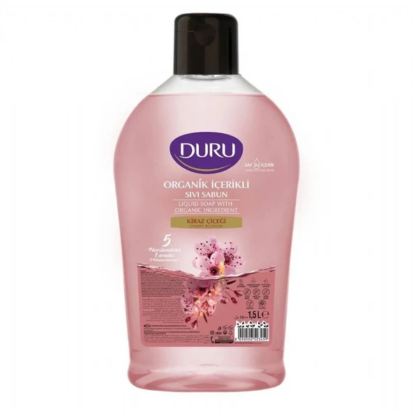 DURU S.SABUN 1,5LT KIRAZ CICEGI ürün görseli 1