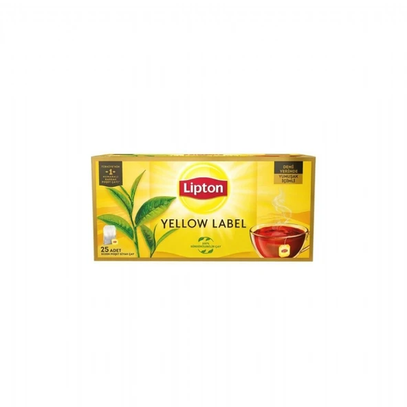 LIPTON Y.L. 25'LI BARDAK POSETI 50GR. 9146 ürün görseli 1