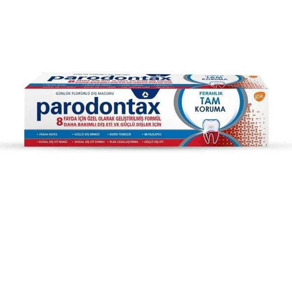 PARODONTAX 75ML TAM KORUMA WHITE 7693 ürün görseli 1