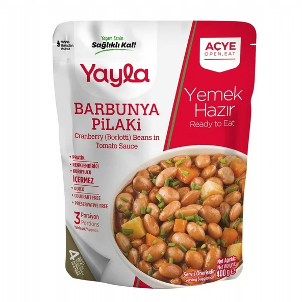 YAYLA 400GR BARBUNYA PILAKI HAZIR ürün görseli 1