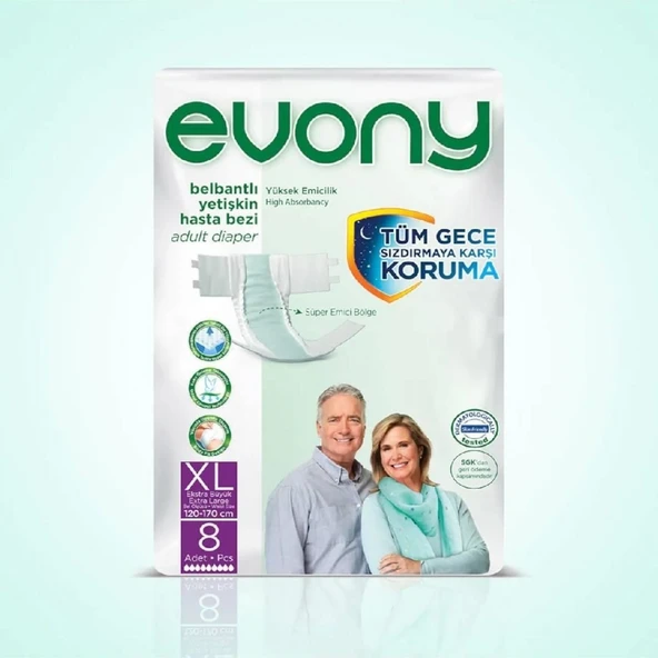 EVONY YETISKIN BEZI X-LARGE 8'LI 1059 ürün görseli 1