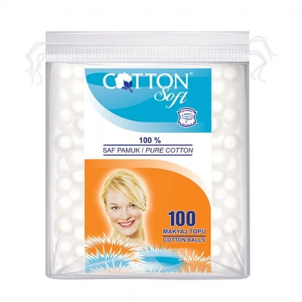 OZ COTTON MAKYAJ PAMUGU 100'LU ürün görseli 1