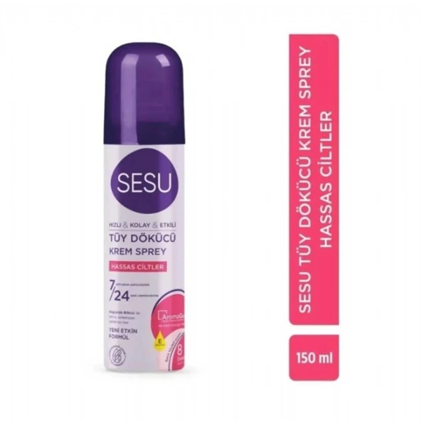 SESU TUY DOKUCU SPREY 150ML HASSAS ürün görseli 1