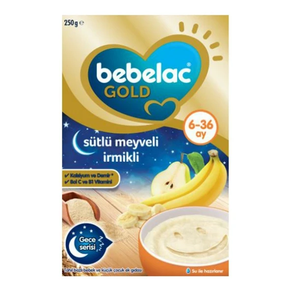 BEBELAC GOLD 250GR SUTLU MEYVELI IRMIKLI 3052 ürün görseli 1