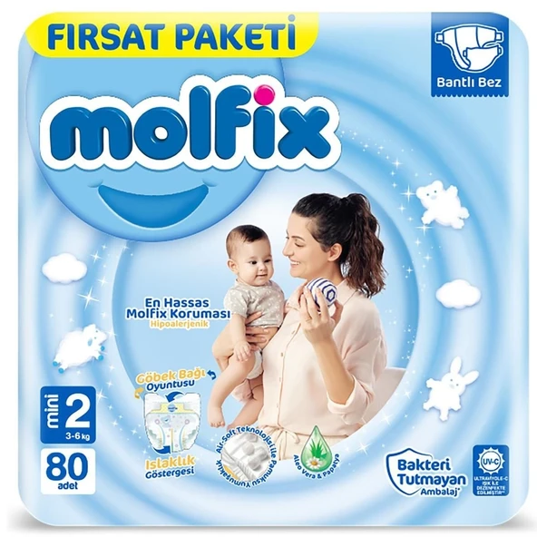 MOLFIX FIRSAT PKT. 80'LI MINI 3-6KG 1365 ürün görseli 1