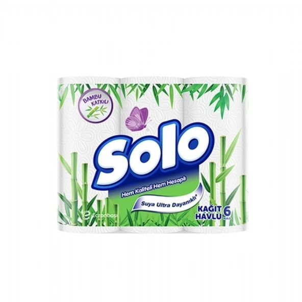 SOLO HAVLU 6'LI BAMBU 7906260 ürün görseli 1