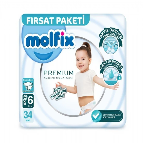 MOLFIX OKS.FIRSAT PKT. 34'LU E.LARGE 15KG+ 9475 ürün görseli 1