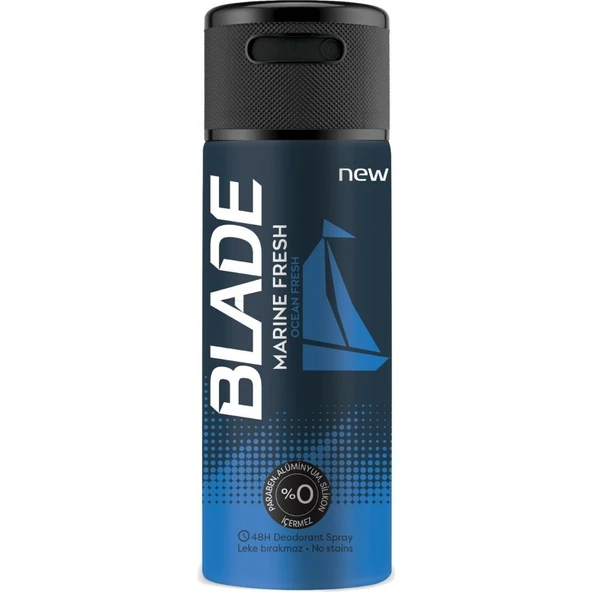 BLADE DEO 150ML MARINE FRESH ürün görseli 1