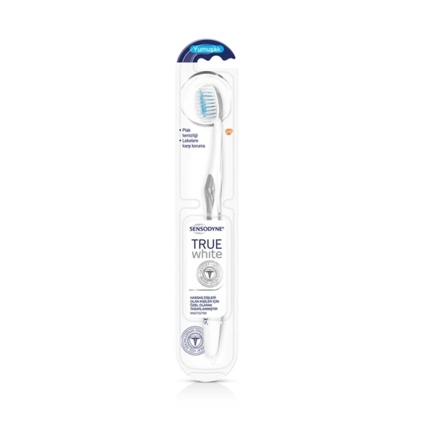 SENSODYNE DIS FIRCASI TRUE WHITE YUMUSAK 6916 ürün görseli 1