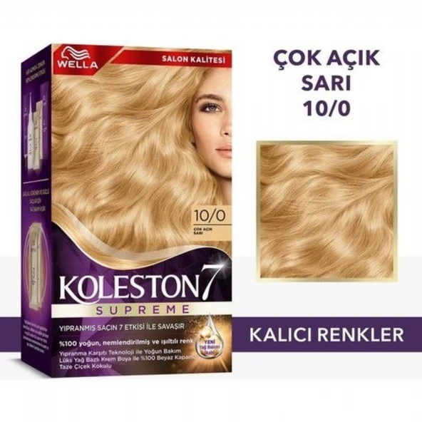 KOLESTON KIT 10/0 COK ACIK SARI 4035 ürün görseli 1