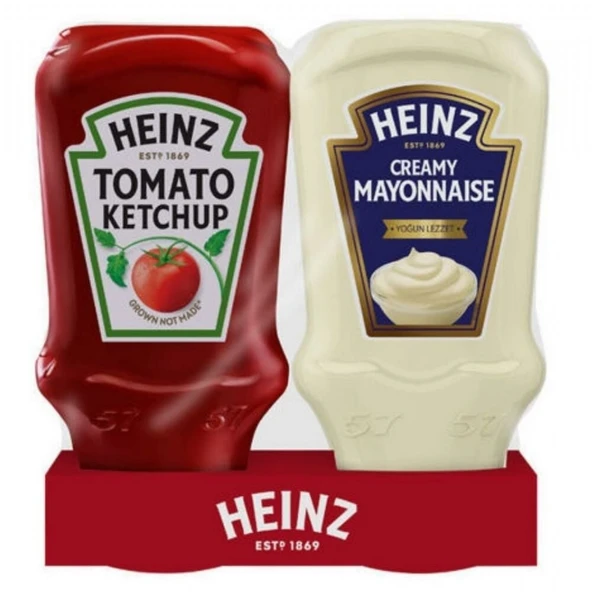HEINZ KETCAP 375GR&MAYONEZ 330GR ürün görseli 1