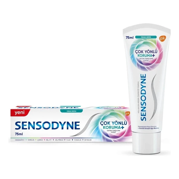 SENSODYNE 75ML COMPLETE COK YONLU KORUMA 3716 ürün görseli 1