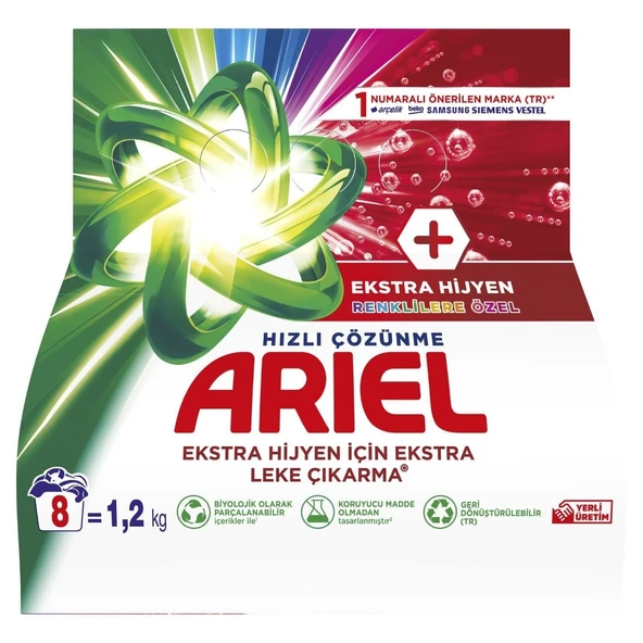 ARIEL 1.2KG OXI RENKLI ürün görseli 1