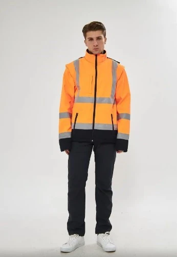 Orange Safety Turuncu Softshell Mont Reflektörlü ürün görseli 1