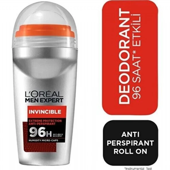 LOREAL MEN EXPERT 50ML ROLL-ON INVINCIBLE ürün görseli 1