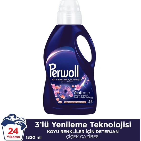 PERWOLL 1,32ML CICEK CAZIBESI KOYU RENKLER 2970258 ürün görseli 1