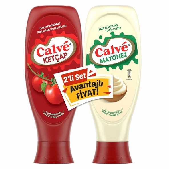 CALVE KETCAP  610GR&MAYONEZ 540GR 1707 ürün görseli 1