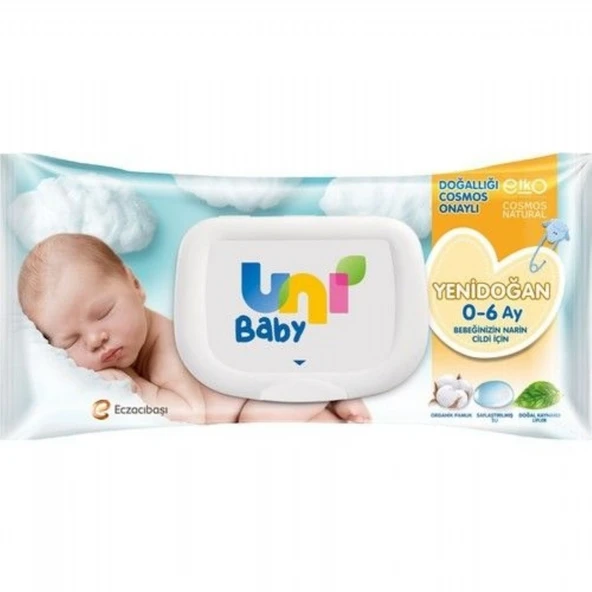 UNI BABY  40'LI ISLAK MENDIL Y.DOGAN ürün görseli 1