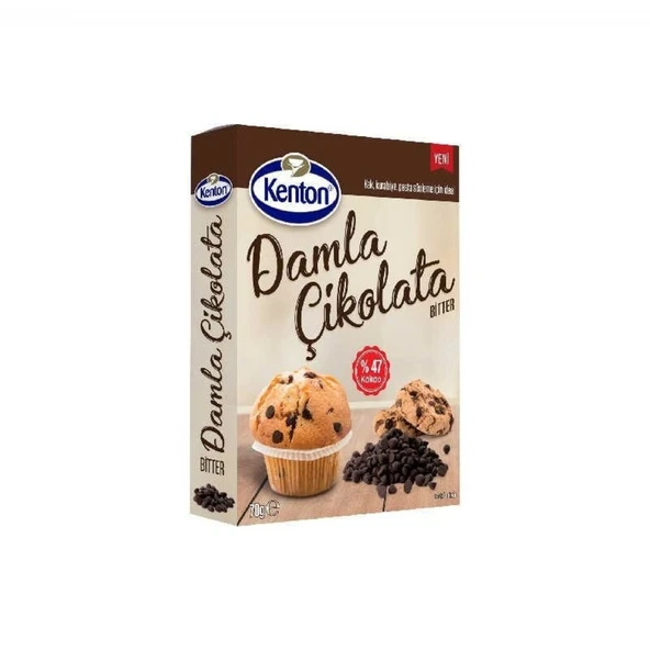KENTON DAMLA CIKOLATA 70GR BITTER 1205022 ürün görseli 1