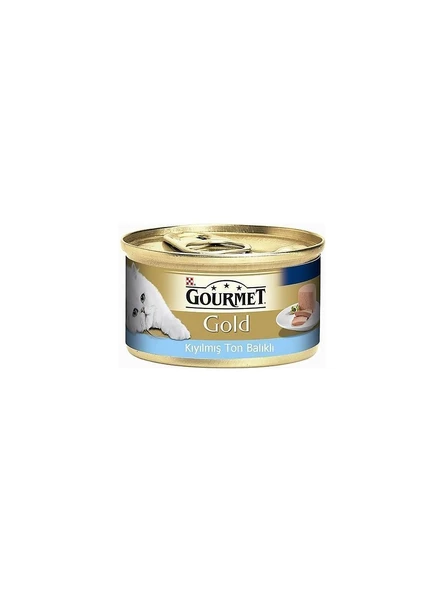 GOURMET GOLD KIYILMIŞ KEDİ KONSERVE TON BALIKLI 85 GRAM X 20 ADET ürün görseli 1