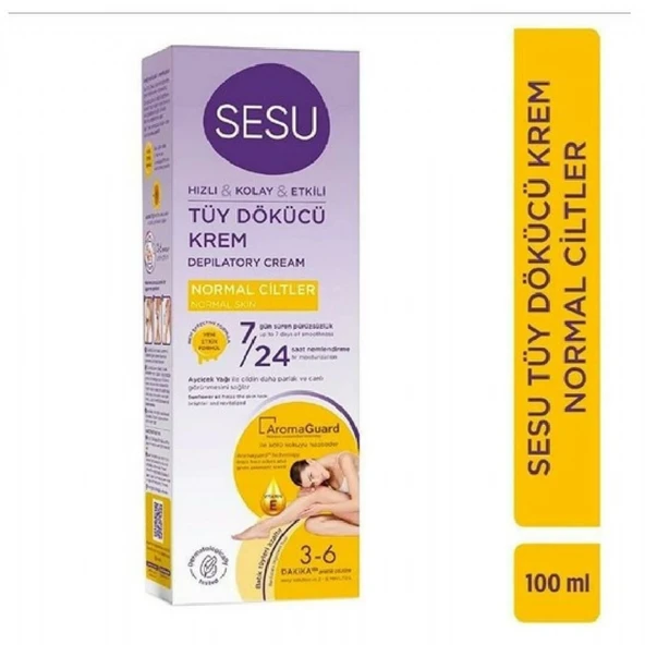 SESU TUY DOKUCU KREM 100ML NORMAL CILTLER 4320 ürün görseli 1