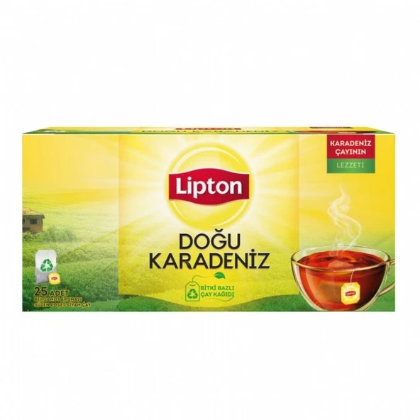 LIPTON D.KARADENIZ BARDAK POSETI 25'LI 50GR 9145 ürün görseli 1