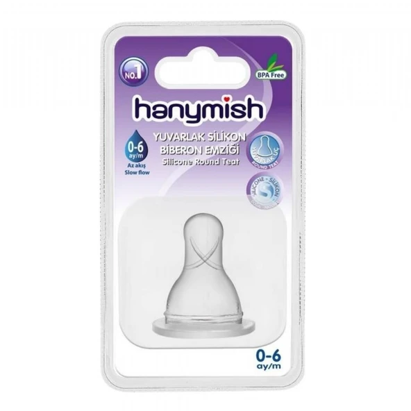 HANYMISH SILIKON BIBERON EMZIGI NO:1 460 ürün görseli 1