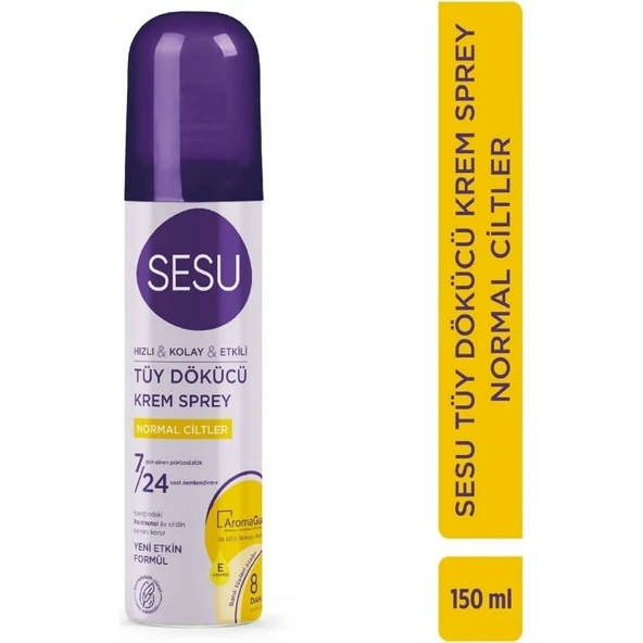 SESU TUY DOKUCU SPREY 150ML NORMAL CILTLER ürün görseli 1