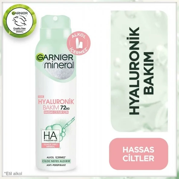 GARNIER.DEO 150ML HYALURONIK BAKIM 8500 ürün görseli 1