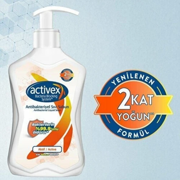 ACTIVEX S.SABUN 500ML AKTIF ürün görseli 1