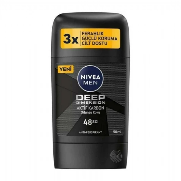 NIVEA STICK 50ML DEEP DIMENSION BAY 83182 ürün görseli 1