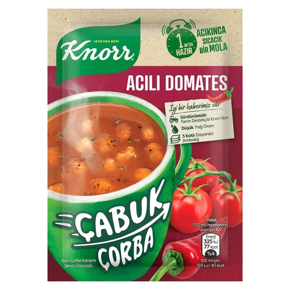KNORR CABUK C. 22GR ACILI DOMATES 6761 ürün görseli 1